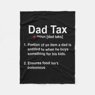 Vater Tax Definition Daddy Pater Papa Vatertag Fleecedecke