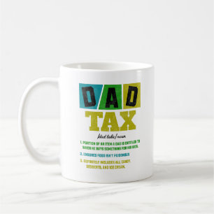 Vater Tax Definition Funny Vatertag Spaß Phrase Kaffeetasse