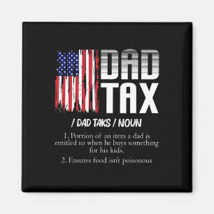 Vater Tax Definition Funny Vathday Magnet