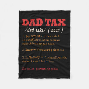 Vater Tax Definition Männer Sonntag des Vaters 11 Fleecedecke