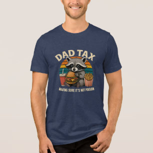 Vater Tax Funny Raccoon Vater Shirt