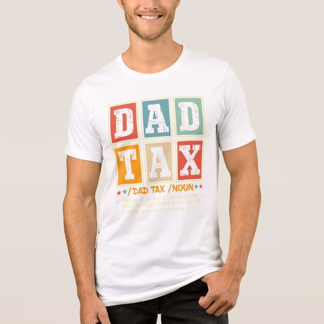 Vater Tax T - Shirt (Vorderseite)