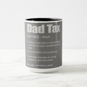 Vater Tax Tasse - Geburtstagsgeschenk Tasse