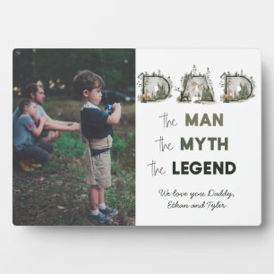 VATER The Man Myth Legend Outdoor Foto Fotoplatte