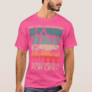 Vater Tochter Jagdpartner für die Vater-Jagd auf L T-Shirt