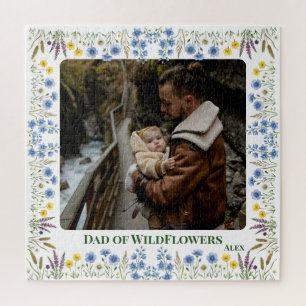 Vater-Tochter-Personalisiertes-Foto-Wildblumen-Vat