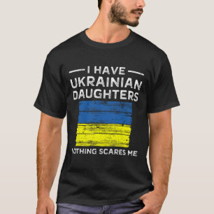 Vater-Tochter-Shirt Nichts schreckt mich ukrainisc T-Shirt