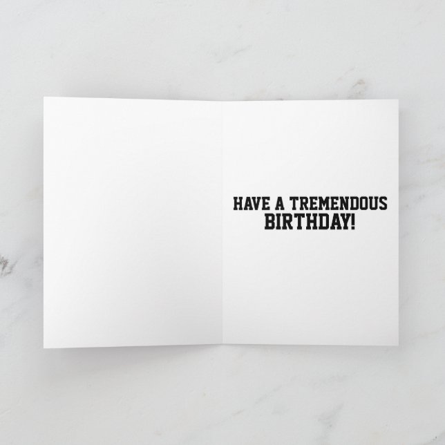 VATER TRUMP BIRTHDAY CARD KARTE (Innenseite)