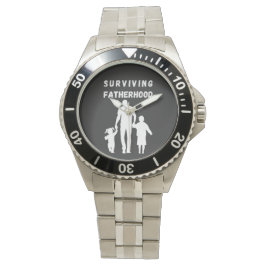 Vater überlebt Vaterschaft Armbanduhr