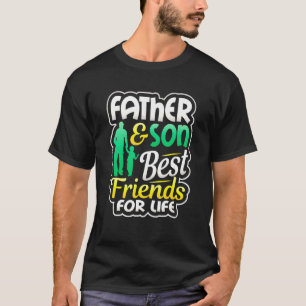 Vater und Sohn beste Freunde fürs Leben Autismus-U T-Shirt