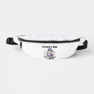 Vater und Sohn beste Freunde fürs Leben Puzzleband Bauchtasche