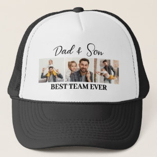 Vater und Sohn Bestes Team je benutzerdefinierte 3 Truckerkappe