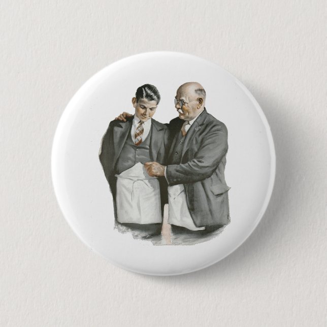Vater und Sohn Button (Vorderseite)