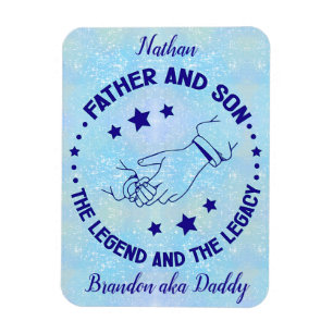 Vater und Sohn Das Vermächtnis und das Vermächtnis Magnet