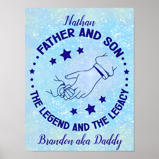 Vater und Sohn Das Vermächtnis und das Vermächtnis Poster (Vorne)