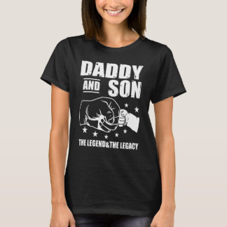Vater und Sohn das Vermächtnis und das Vermächtnis T-Shirt