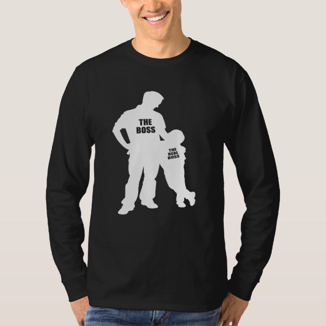 Vater und Sohn des echten Boss 2 T-Shirt (Vorderseite)