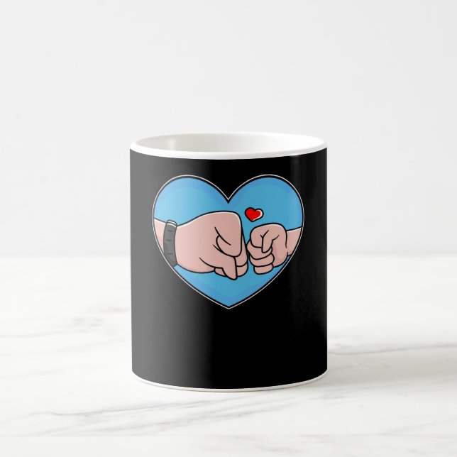 Vater und Sohn die besten Freunde für immer Vatert Kaffeetasse (Mittel)