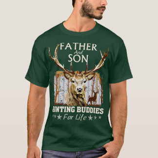 Vater und Sohn jagen für lebensrettende Geschenke T-Shirt
