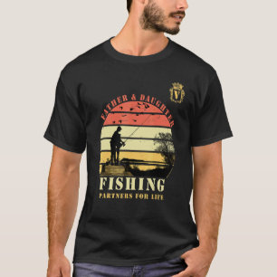 Vater und Tochter Angeln Partner fürs Leben Mono T-Shirt