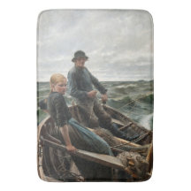 Vater und Tochter auf See (von Albert Edelfelt)