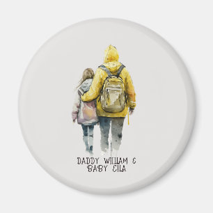 Vater und Tochter Bond (2) Magnet