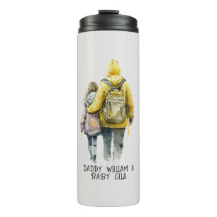 Vater und Tochter Bond (2) Thermosbecher