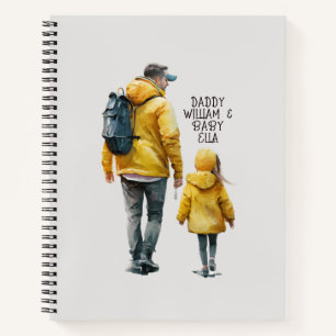 Vater und Tochter Bond (3) Notizbuch