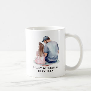 Vater und Tochter Bond (7) Kaffeetasse