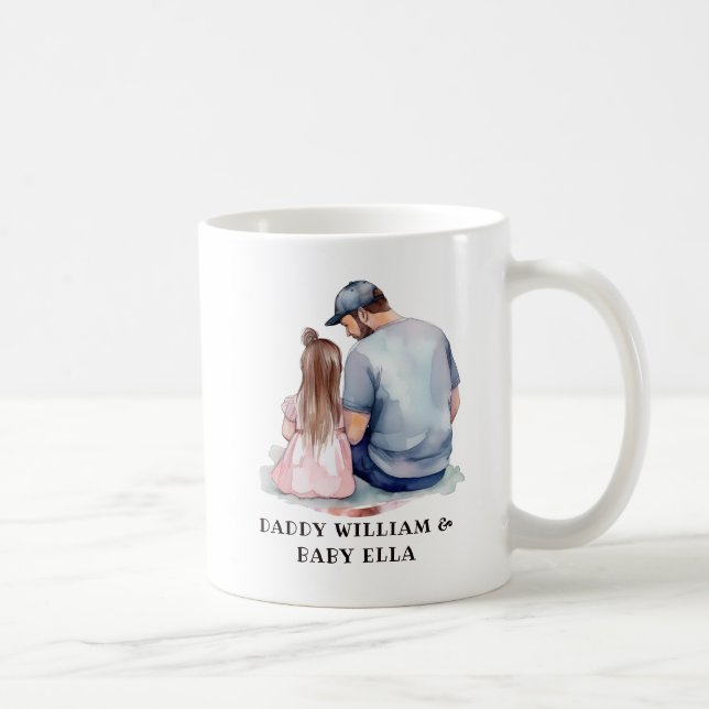 Vater und Tochter Bond (7) Kaffeetasse (Rechts)