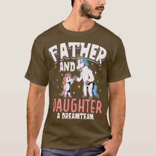 Vater und Tochter des Traumteams T-Shirt
