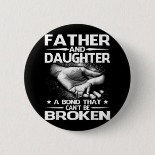 Vater und Tochter eine Anleihe, die nicht zerbroch Button