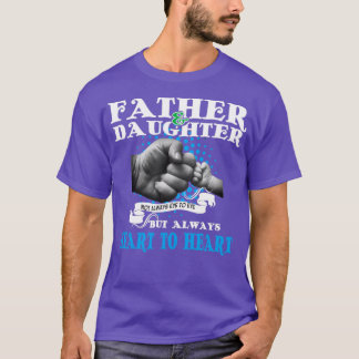 Vater und Tochter sehen nicht immer nach Auge T-Shirt