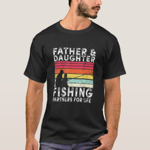 Vater und Tochter von Mens Fisherman F T-Shirt