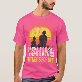 Vater- und Tochterfischerei T-Shirt