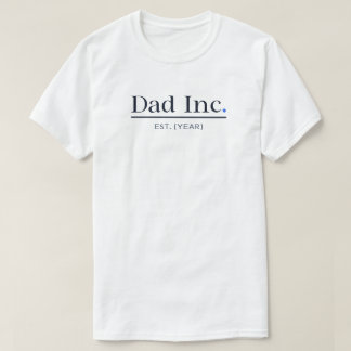 Vater-Unternehmen Individuelles Gründungsjahr Neue T-Shirt