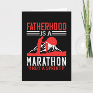 Vater - Vater ist Marathon Karte