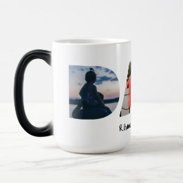 Vater Vatertag personalisiertes Foto Geschenk Verwandlungstasse