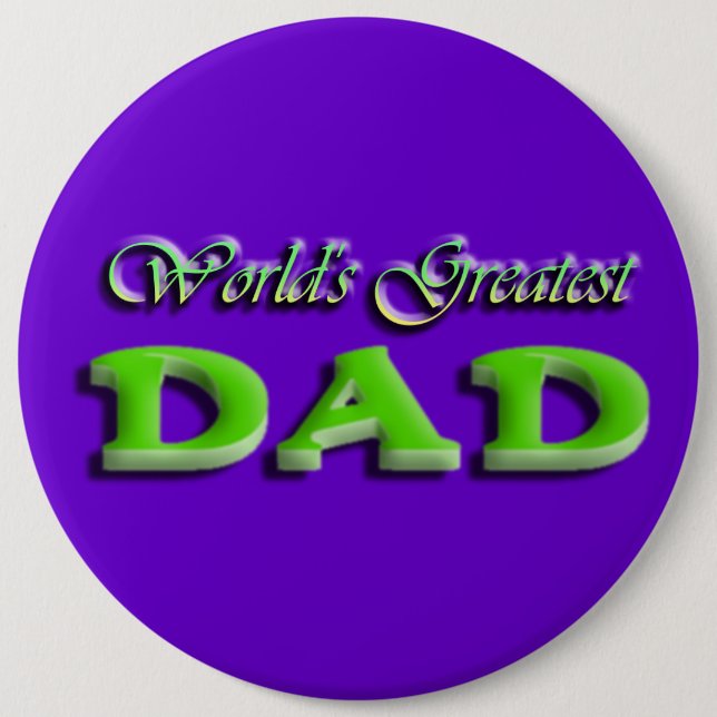 Vater Vathers Day Button (Vorderseite)
