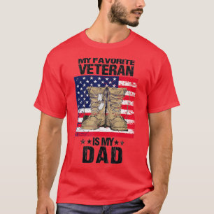 Vater Veteran mein Lieblingsveteran ist mein Vater T-Shirt