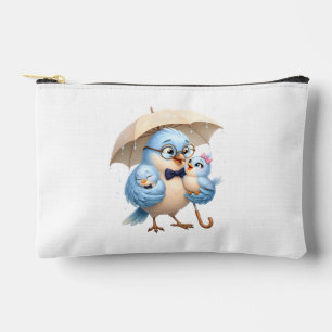 Vater-Vogel-Kosmetikbeutel Dad-Geschenk Zubehörtasche