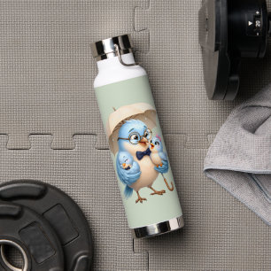 Vater-Vogel-Sport-Wasserflasche Trinkflasche