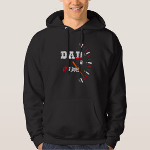 Vater von 2 Jungen Vater oder Großvater von 2 Kind Hoodie
