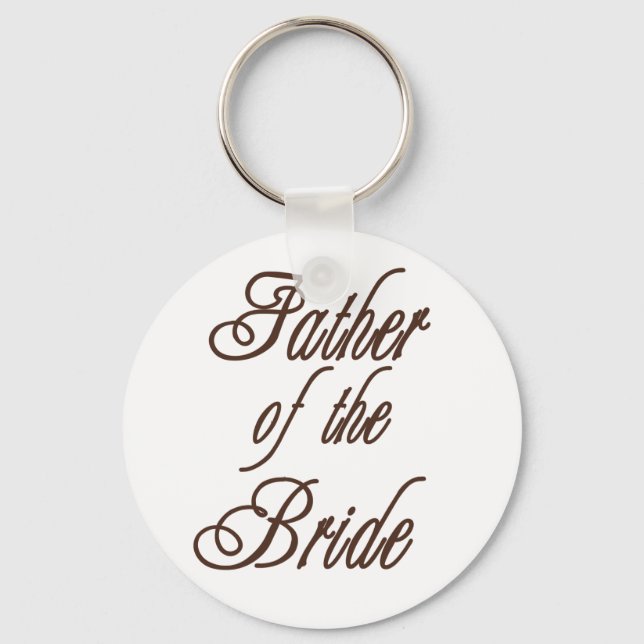 Vater von Bride Classy Browns Schlüsselanhänger (Vorderseite)