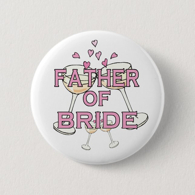 Vater von Bride ID Button (Vorderseite)