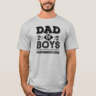 Vater von Jungen, der Gentlemen erzieht T-Shirt