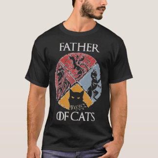 Vater von Katzen T-Shirt