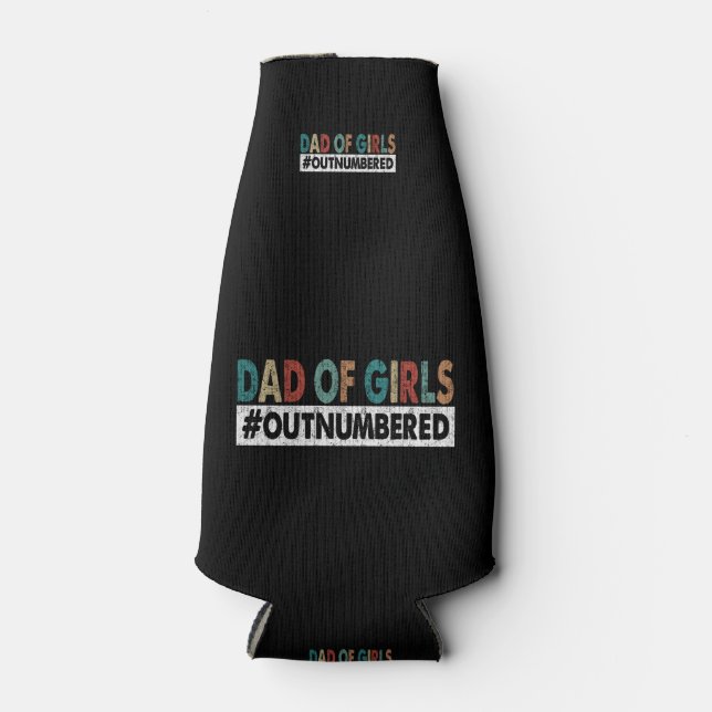 Vater von Mädchen Flaschenkühler (Vorderseite)