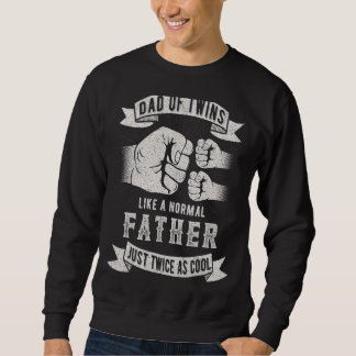 Vater von Twins Vater Vatertag neuer Vater Sweatshirt