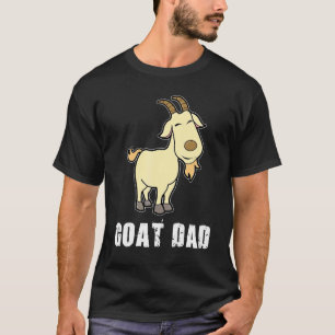 Vater von Ziegen Bauer Landtiere Herde Livestoc T-Shirt
